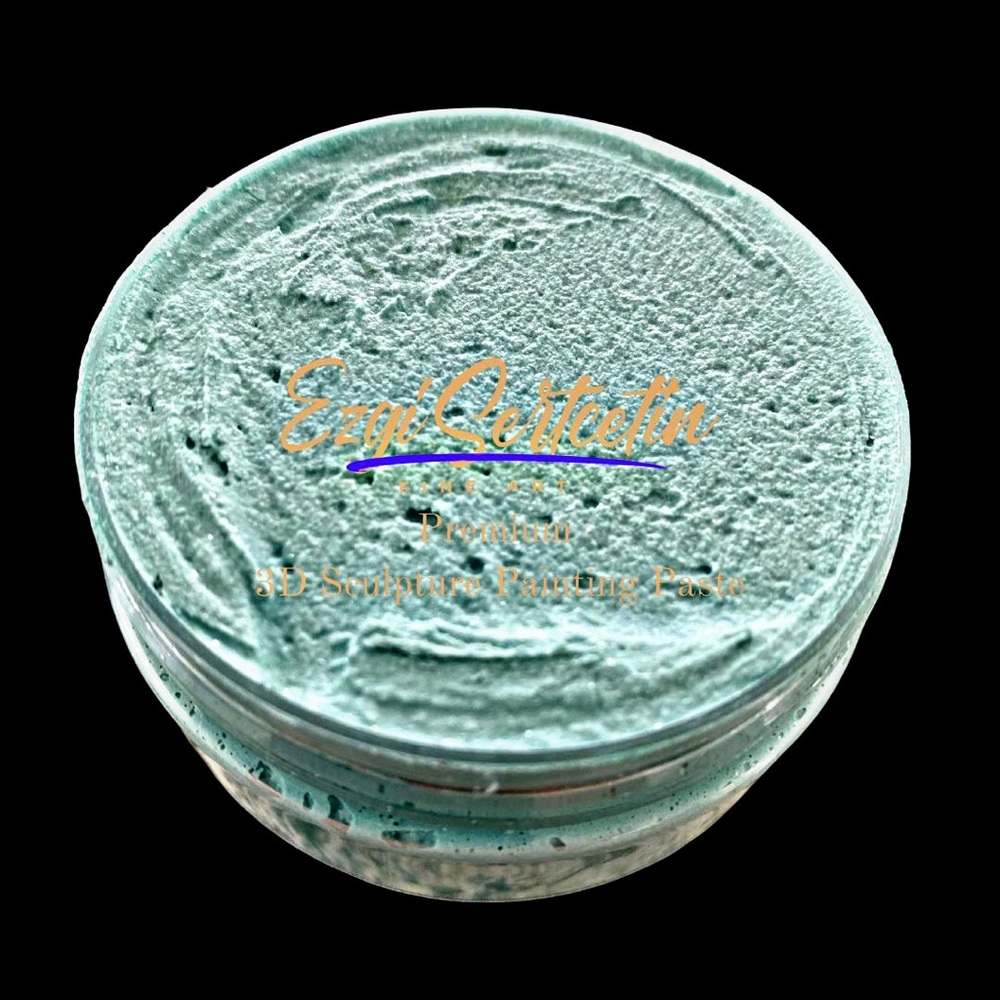 Premium 3 D sculpture painting paste aqua Modeling paste  decorative plaste6oz
